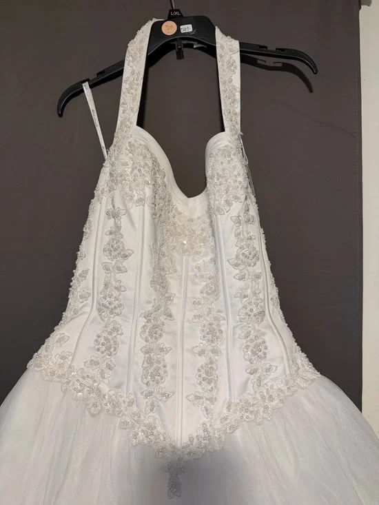 David’s Bridal Ballgown Wedding Dress - Picture 2 of 16